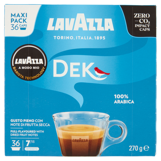 LAVAZZA A MODO DEK 36CAPS 270g (10 in a box)