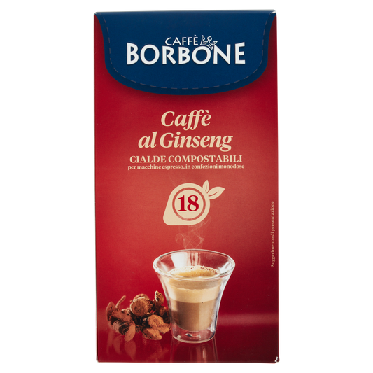 BORBONE CIALDE GINSENG X 18  (12 in a box)