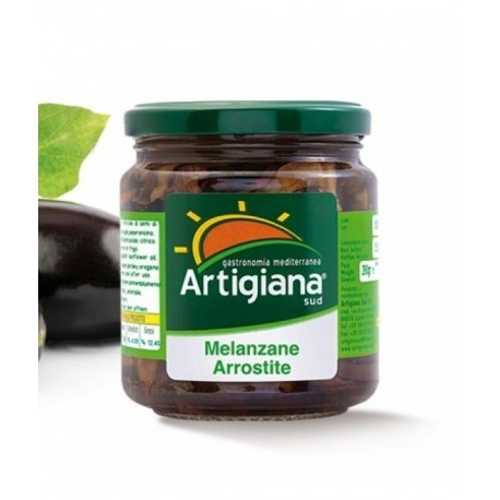 ARTIGIANA SUD MELANZANE ARROSTITE 280g (9 in a box)