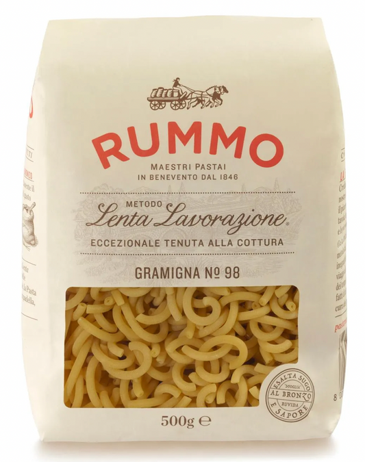 RUMMO GRAMIGNA 500g (16 in a box) available from our italian retail store