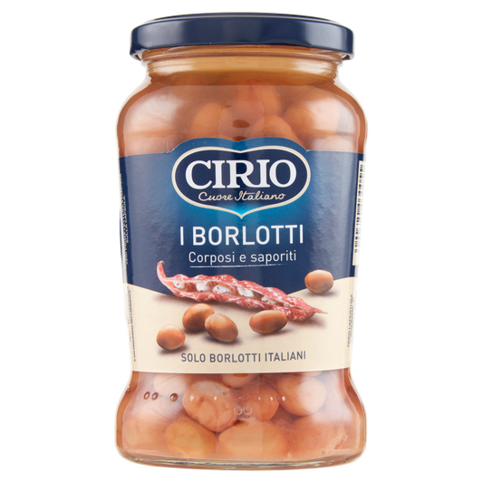CIRIO FAGIOLI BORLOTTI 370g (12 in a box)