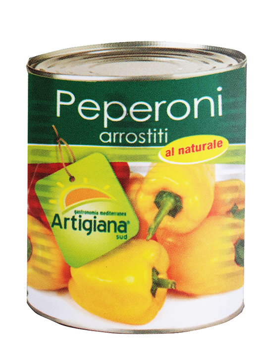 ARTIGIANA SUD PEPERONI ARROSTITI 800g ( 6 in a box)
