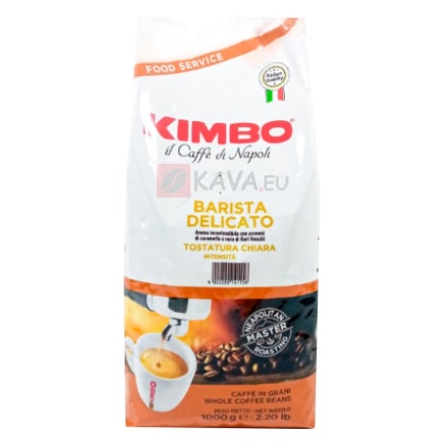 KIMBO BARISTA DELICATO IN GRANI 1kg (6 in a box)