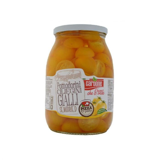 CARBONE POMODORINI GIALLI SPICCHI 950G (6 in a box)