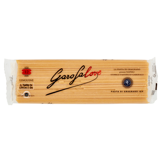 GAROFALO PASTA DI SEMOLA LINGUINE 500g (24 in a box)available from our italian retail store