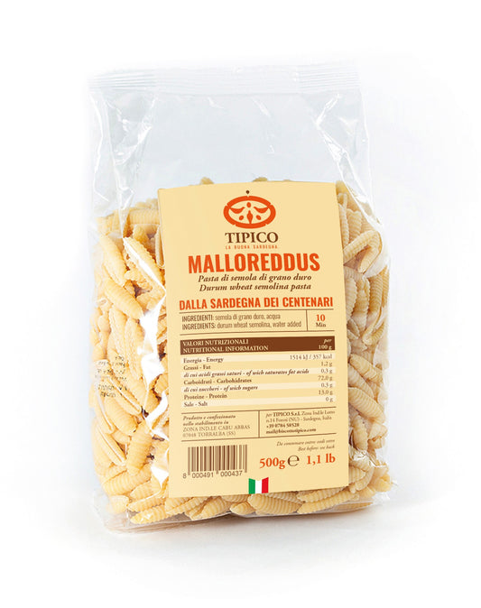 TIPICO MALLOREDDUS 500g (16 in a box)