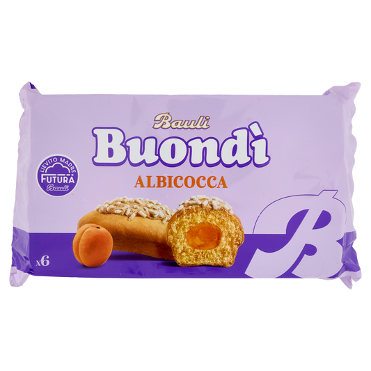 BUONDI' ALBICOCCA X6 258g (12 in a box)
