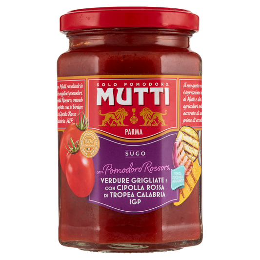 MUTTI SUGO CON VERDURE 280g (6 in a box)available from our italian retail store