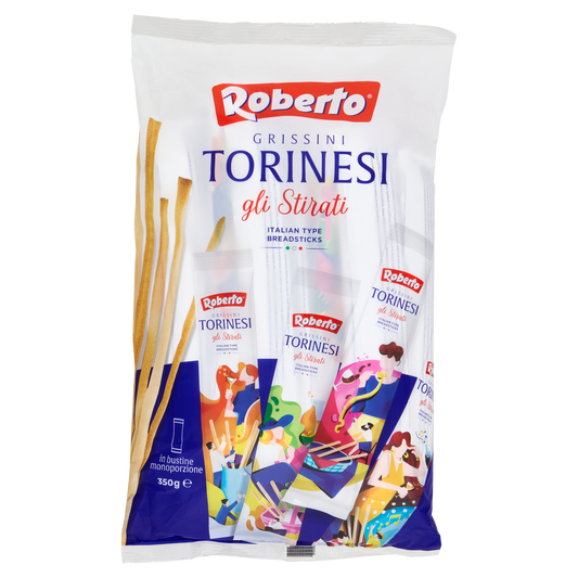 ROBERTO GRISSINI TORINESI 350g (10 in a box)available from our italian retail store