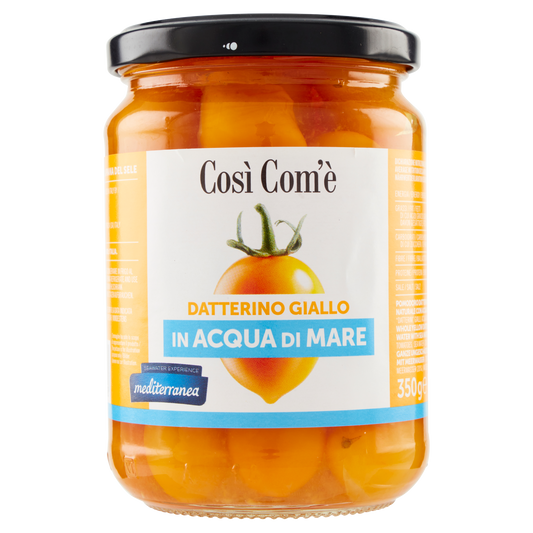 COSI' COME' DATTERINO GIALLO IN ACQUA DI MARE 350g (12 in a box)