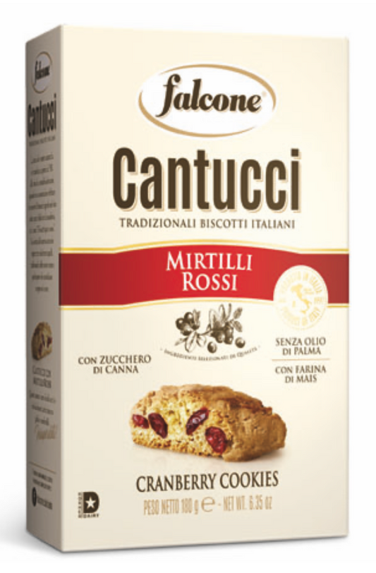 FALCONE CANTUCCI MIRTILLI ROSSI 180g (12 in a box)