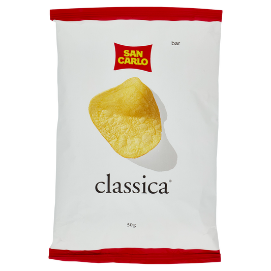 SAN CARLO PATATINA CLASSICA 50g (20 in a box)available from our italian retail store