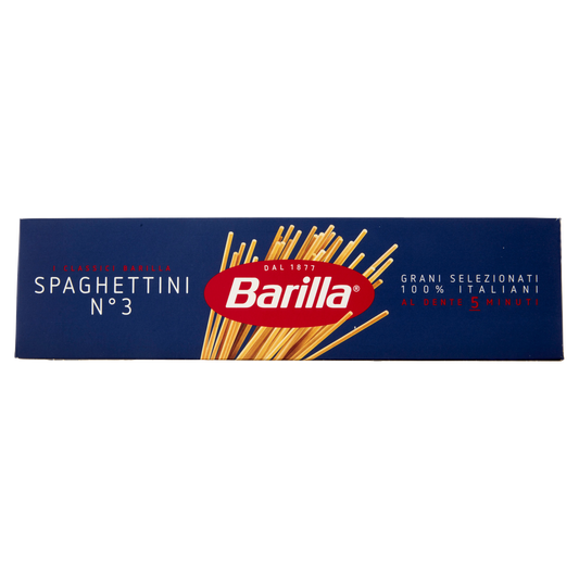 BARILLA PASTA DI SEMOLA SPAGHETTINI N.3 500g (24 in a box)
