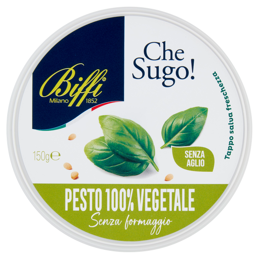 BIFFI PESTO CON TOFU 150g (6 in a box)available from our italian retail store