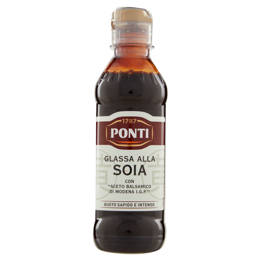 PONTI GLASSA SOIA 240ml (6 in a box)available from our italian retail store