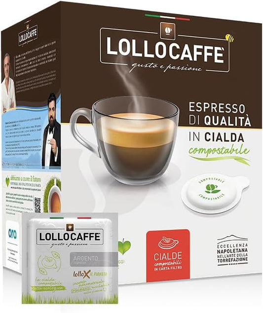 LOLLOCAFFÈ CIALDE KIT ARGENTO 375g (single item)