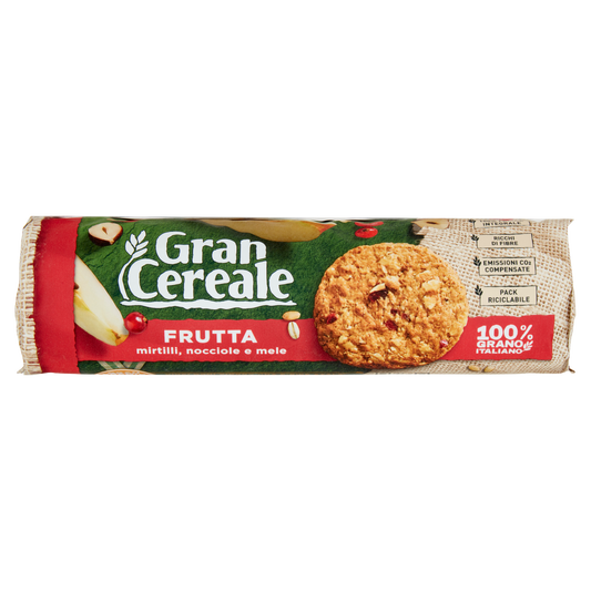 GRAN CEREALE BISCOTTI FRUTTA 250g (18 in a box)