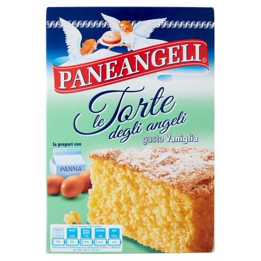 PANEANGELI TORTA VANIGLIATA 410g (8 in a box)available from our italian retail store
