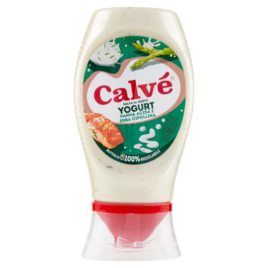 CALVE' SALSA YOGURT 250ml ( 8 in a box) available from italian retail store