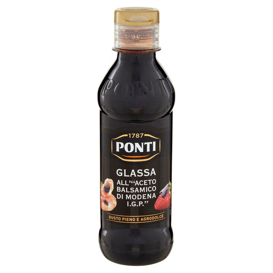 ACETO BALSAMICO GLASSA 250ML 12 EACH