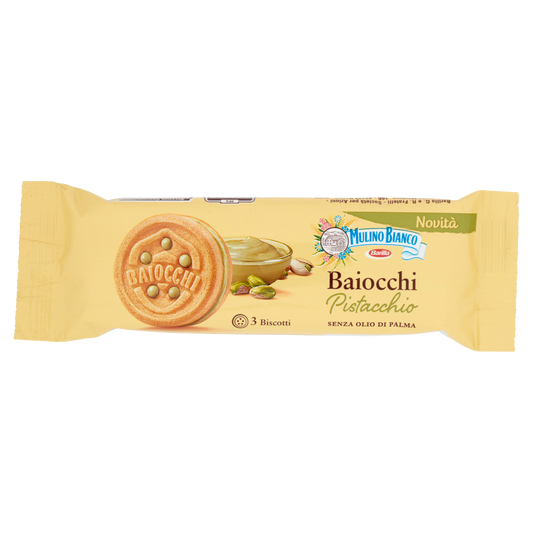 MULINO BIANCO BAIOCCHI AL PISTACCHIO 42 pcs (single item)