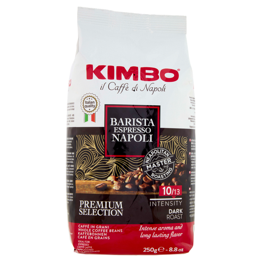 KIMBO ESPRESSO NAPOLI IN GRANI 250g (12 in a box)