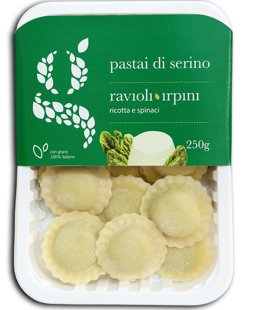 GRAZIANO RAVIOLI RICOTTA E SPINACI 250g (6 in a box)