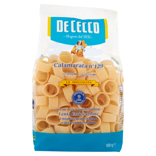 DE CECCO LE SPECIALITA' CALAMARATA N°129 500g (12 in a box)