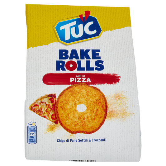 ORO SAIWA TUC BAKE ROLLS GUSTO PIZZA 150g (8 in a box)available from our italian retail store