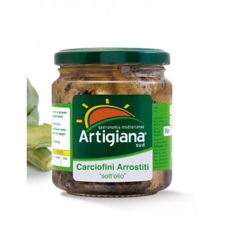 ARTIGIANA SUD CARCIOFINI ARROSTITI 280g (9in a box)