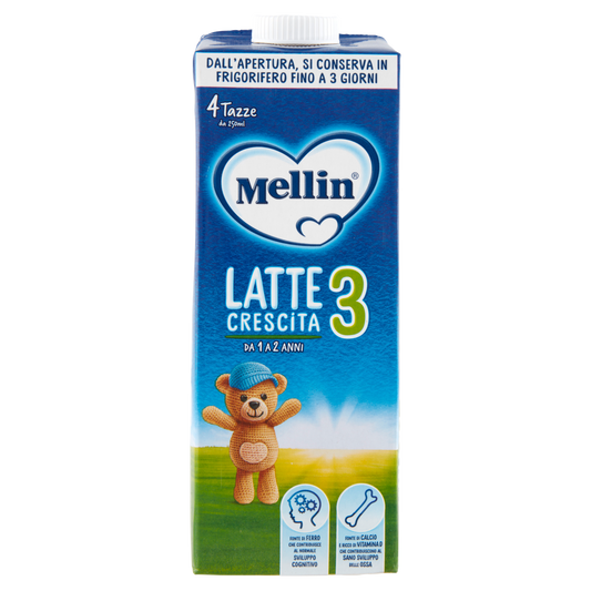 MELLIN LATTE CRESCITA 3  1lt (6 in a box)