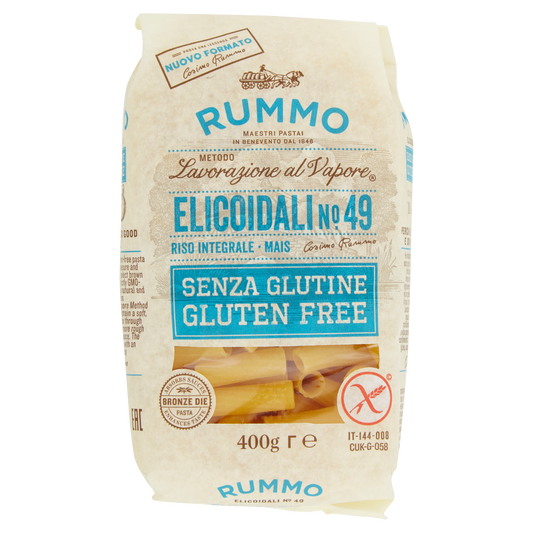 RUMMO ELICOIDALI SENZA GLUTINE 400g (12 in a box) available from our italian retail store
