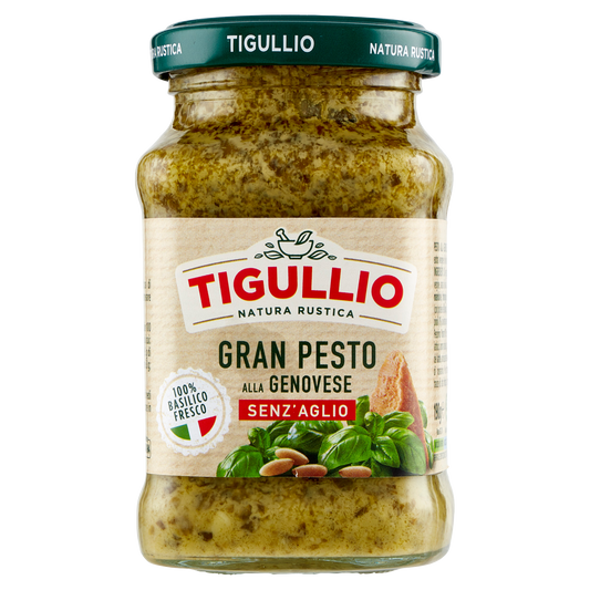 TIGULLIO PESTO ALLA GENOVESE SENZA AGLIO 190g (12 in a box)