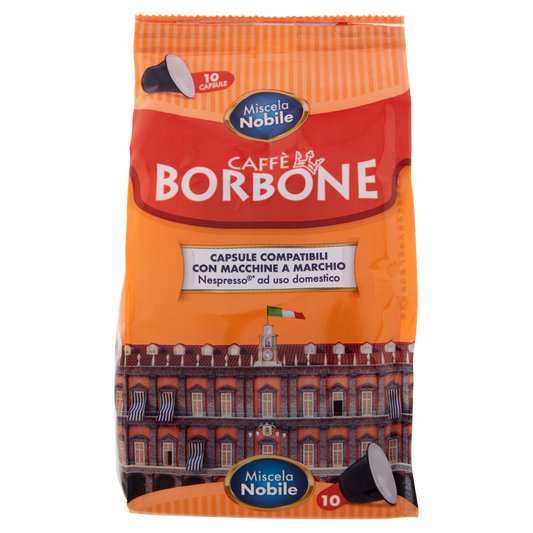 BORBONE NOBILE CAPSULE NESPRESSO  10pcs (8 in a box)