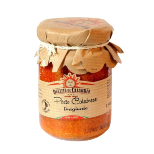 DELIZIE CALABRIA PESTO CALABRESE 130g (12 in a box)available from our italian retail store
