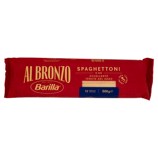 BARILLA BRONZO SPAGHETTONI 500g (24 in a box)