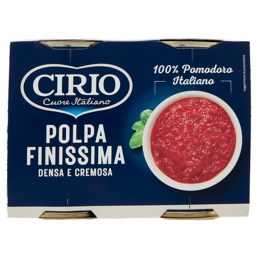 CIRIO POLPA FINISSIMA 400gX2 (12 in a box)