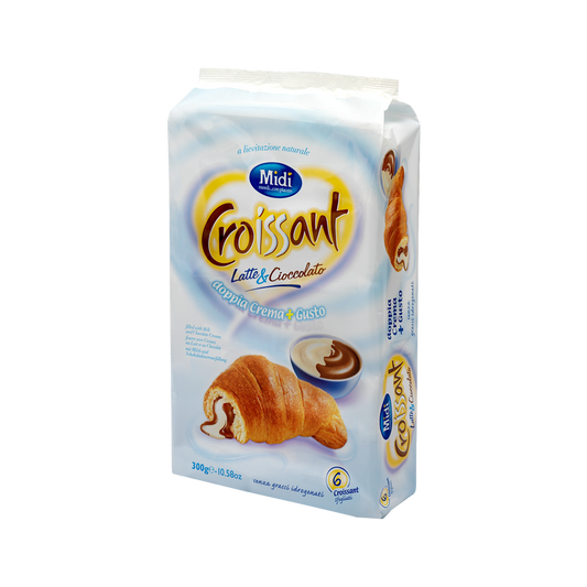 MIDI' CROISSANT LATTE&CIOCCOLATO X6 300g (12 in a box)