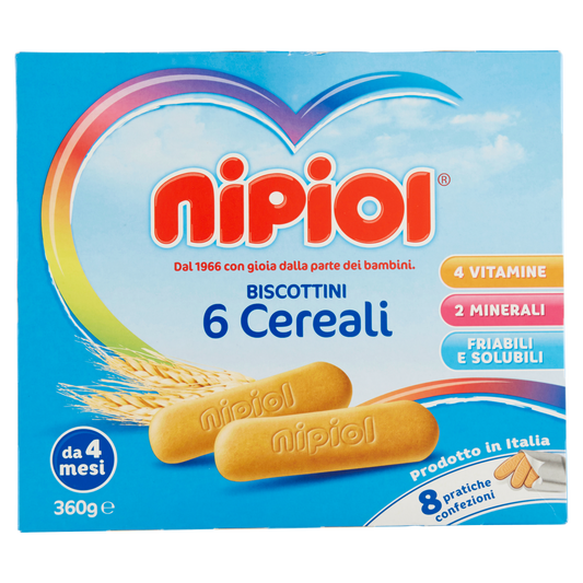 NIPIOL BISCOTTI 360g (6 in a box)
