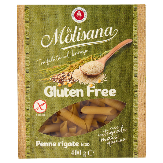 MOLISANA PENNE RIGATE gluten-free N20 400g (14 in a box)