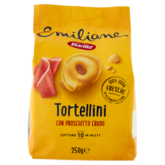 BARILLA EMILIANE TORTELLINI PROSCIUTTO CRUDO 250g (10 in a box)