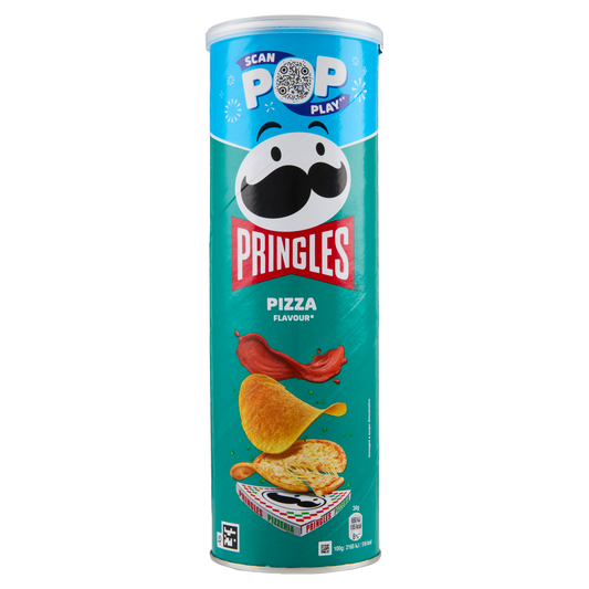 PRINGLES PATATINE PIZZA 175g (19 in a box)available from our italian retail store