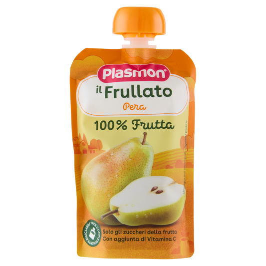 PLASMON POUCH PERA 100g (6 in a box)available from our italian retail store