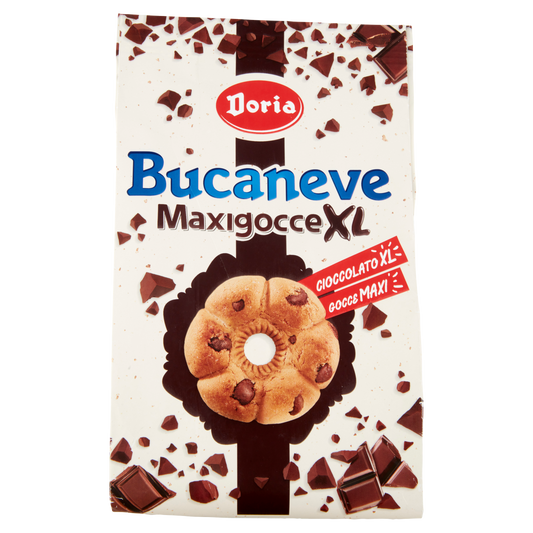 DORIA BUCANEVE GOCCE CIOCCOLATO 300g (12 in a box) available from our italian retail store