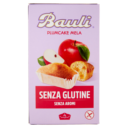 BAULI PLUMCAKE MELA SENZA GLUTINE 132g (8 in a box)