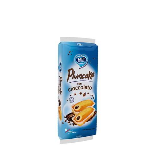 MIDI' PLUMCAKE CIOCCOLATO 252g (18 in a box)