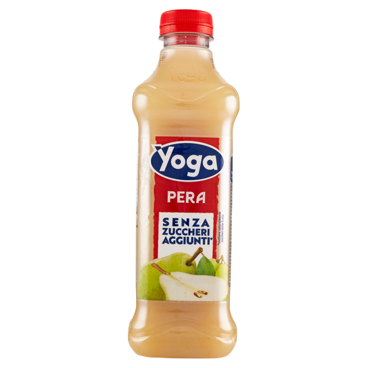 YOGA PERA no added sugar PET 1lt (6 in a box)