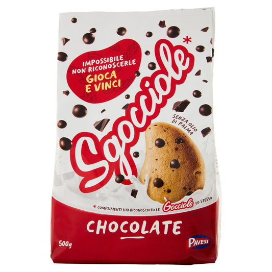 PAVESI GOCCIOLE CIOCCOLATO 500g (12 in a box)