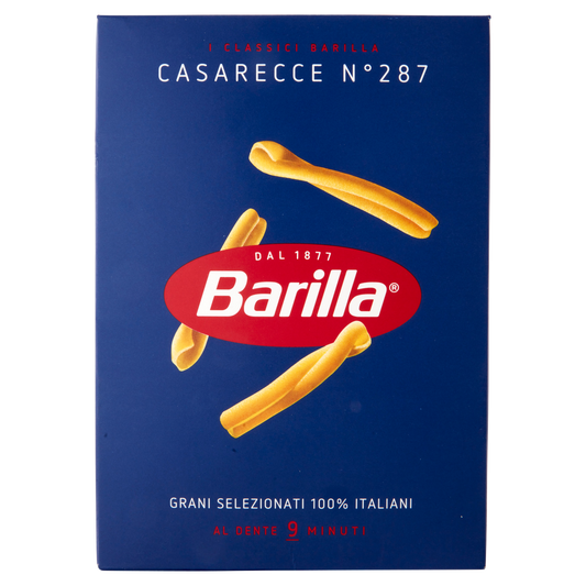 BARILLA PASTA DI SEMOLA CASARECCE N.287 500g (28 in a box)