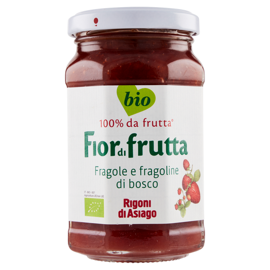 RIGONI CONFETTURA FIOR DI FRUTTA FRAGOLA 250g (6 in a box)available from our italian retail store
